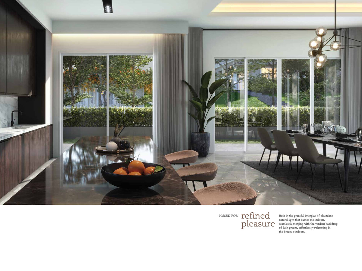 Interior kitchen finishes