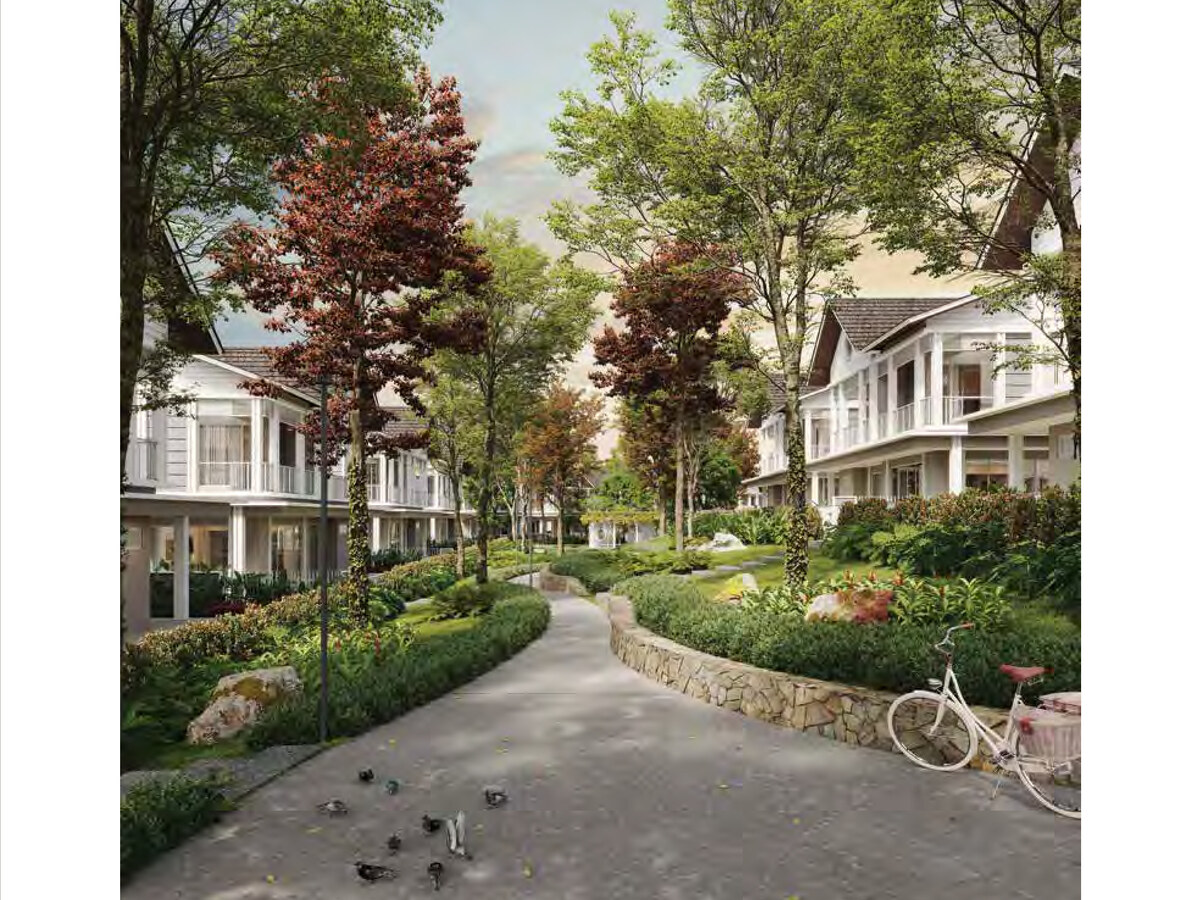 The Mansions linear park